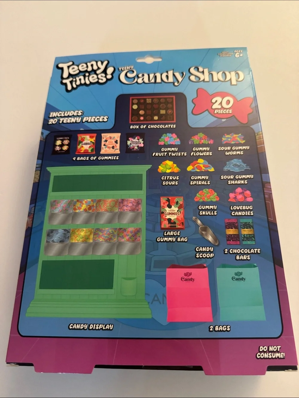 Teeny Tinies Candy Shop Playset - Assorted Bright Colors